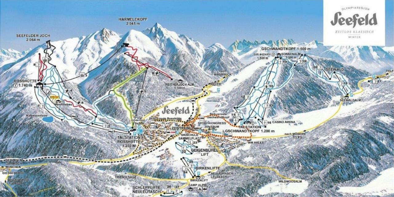Appartmenthaus Birkenwald Seefeld in Tirol Dış mekan fotoğraf